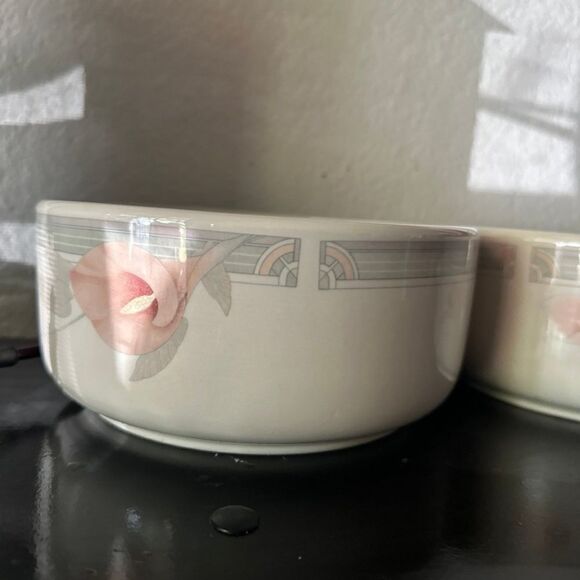 Keltcraft Misty Isle Collection By Noritake Eternal Blush BowlS Vintage - Picture 2 of 4
